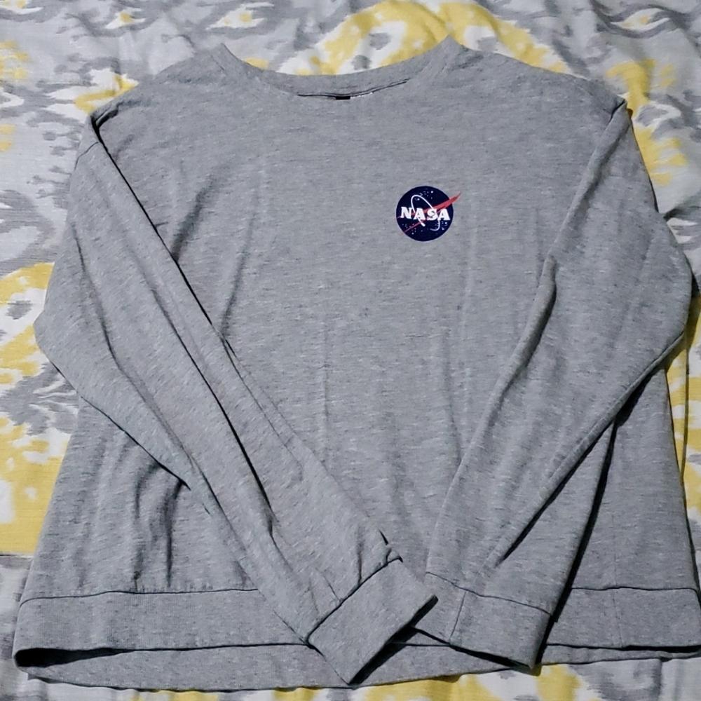 H&M long sleeve NASA sweater